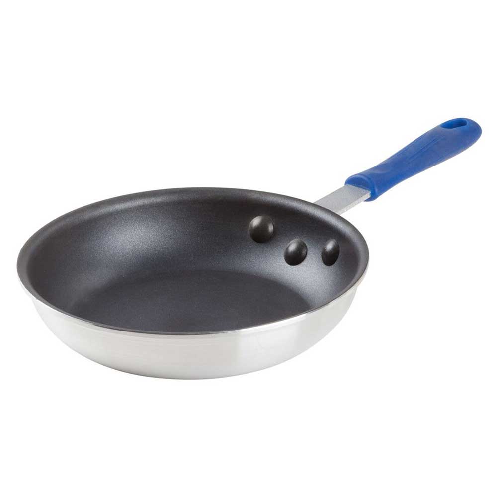 Winco Induction Ready Aluminum Fry Pan With Stainless Steel Bottom And Sleeve, 8 Inch -- 6 Per Case