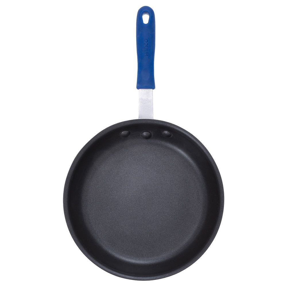 Winco Induction Ready Aluminum Fry Pan With Stainless Steel Bottom And Sleeve, 12 Inch -- 6 Per Case