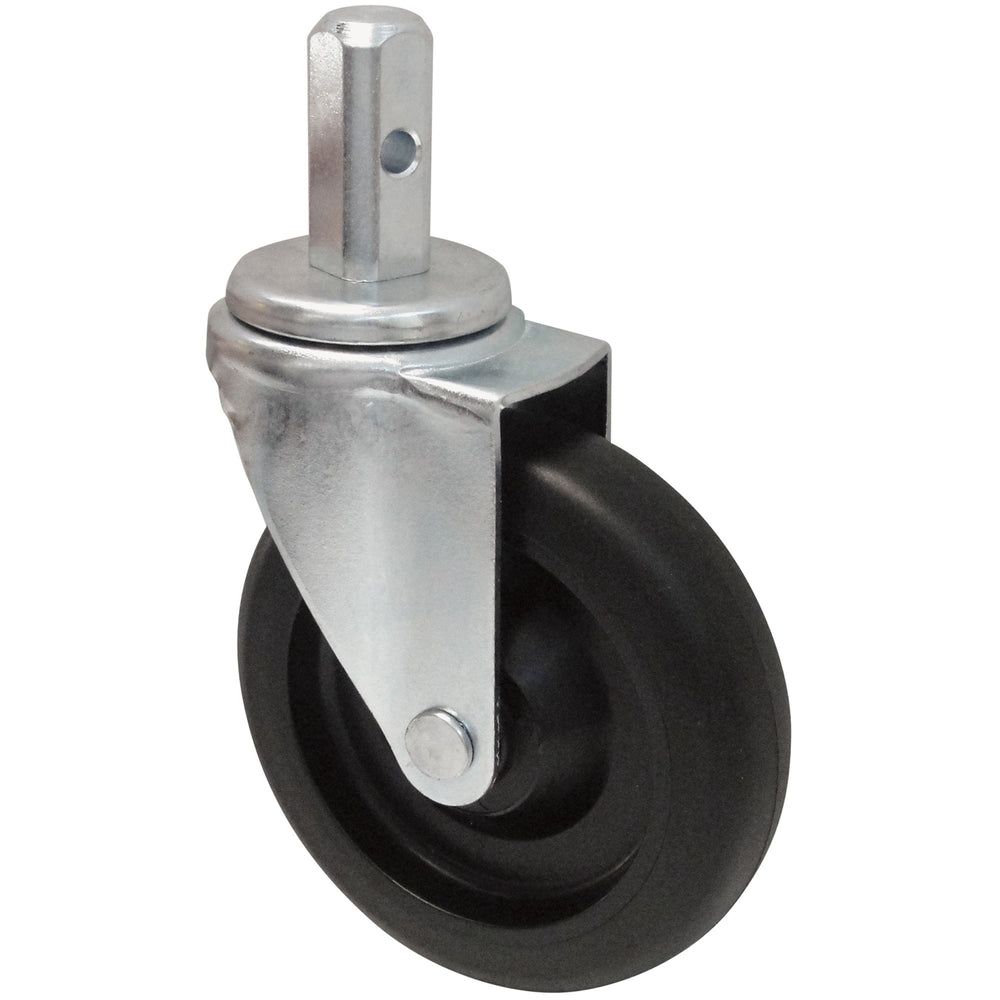 Winco Standard Weight Caster For Aluminum Sheet Pan Rack, 5 Inch -- 4 Per Case