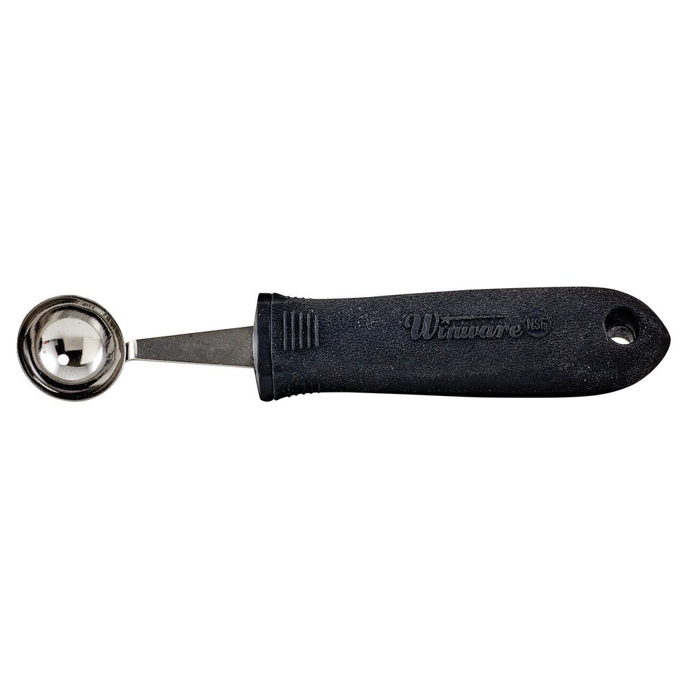 Winco Stainless Steel Melon Baller With Soft Grip Handle, 6.88 X 1.25 X 1.06 Inch -- 12 Per Case