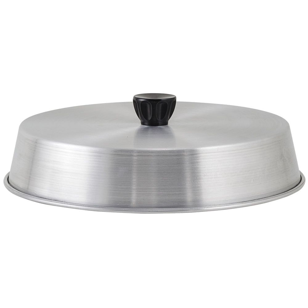 Winco Aluminum Round Flat Top Basting Cover Only, 10 Inch -- 6 Per Case