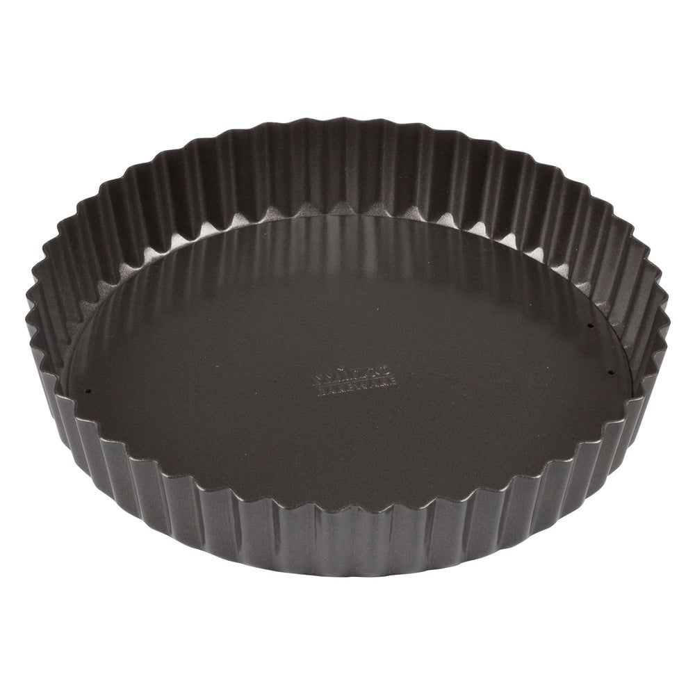 Winco Aluminized Carbon Steel Non Stick Quiche Pan, 8 Inch Dia. X 1 1/2 Inch Height -- 6 Per Case