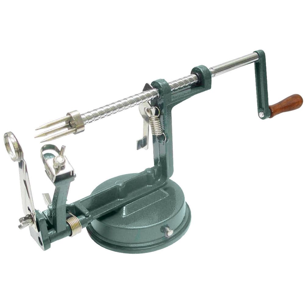 Winco Aluminum Triple Function Apple Peeler With Stainless Steel Blade, 10 X 6 X 4 1/4 Inch -- 6 Per Case