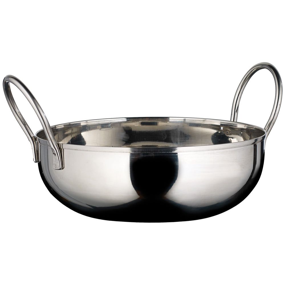 Winco Stainless Steel Mirror Finish Kady Bowl With Welded Handle, 28 Ounce Capacity -- 6 Per Case