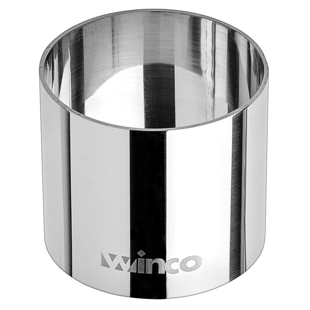 Winco Stainless Steel Round Culinary Plating Mold, 2 Inch Dia. X 1.75 Inch Height -- 12 Per Case