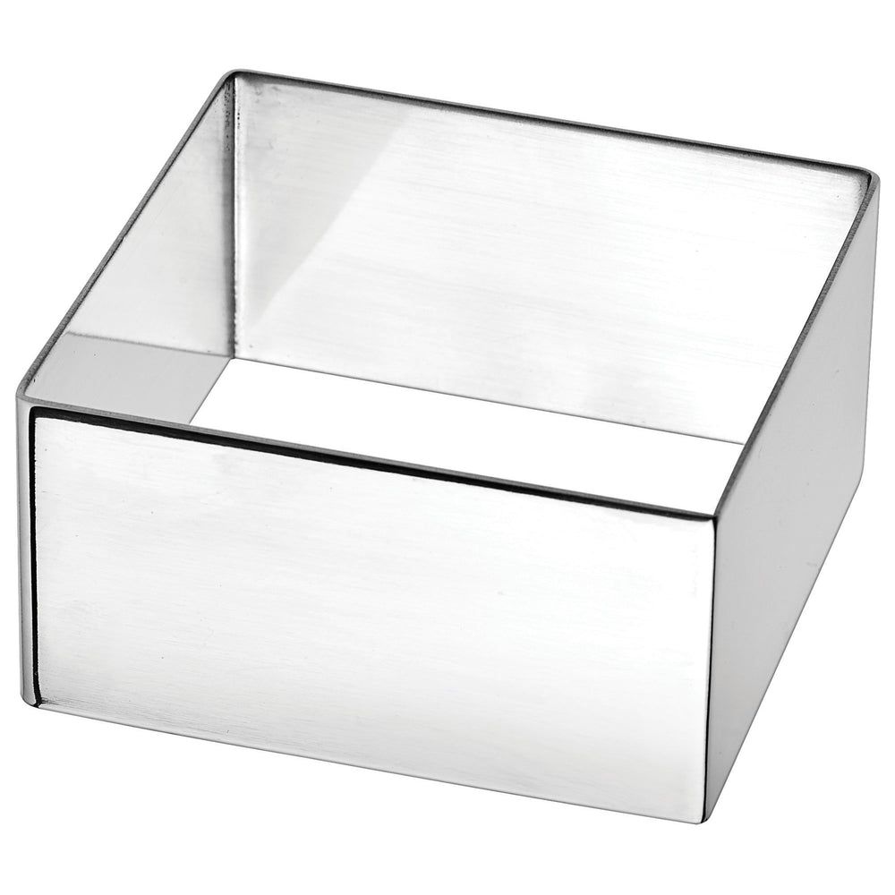 Winco Stainless Steel Square Culinary Plating Mold, 2.75 Inch -- 12 Per Case