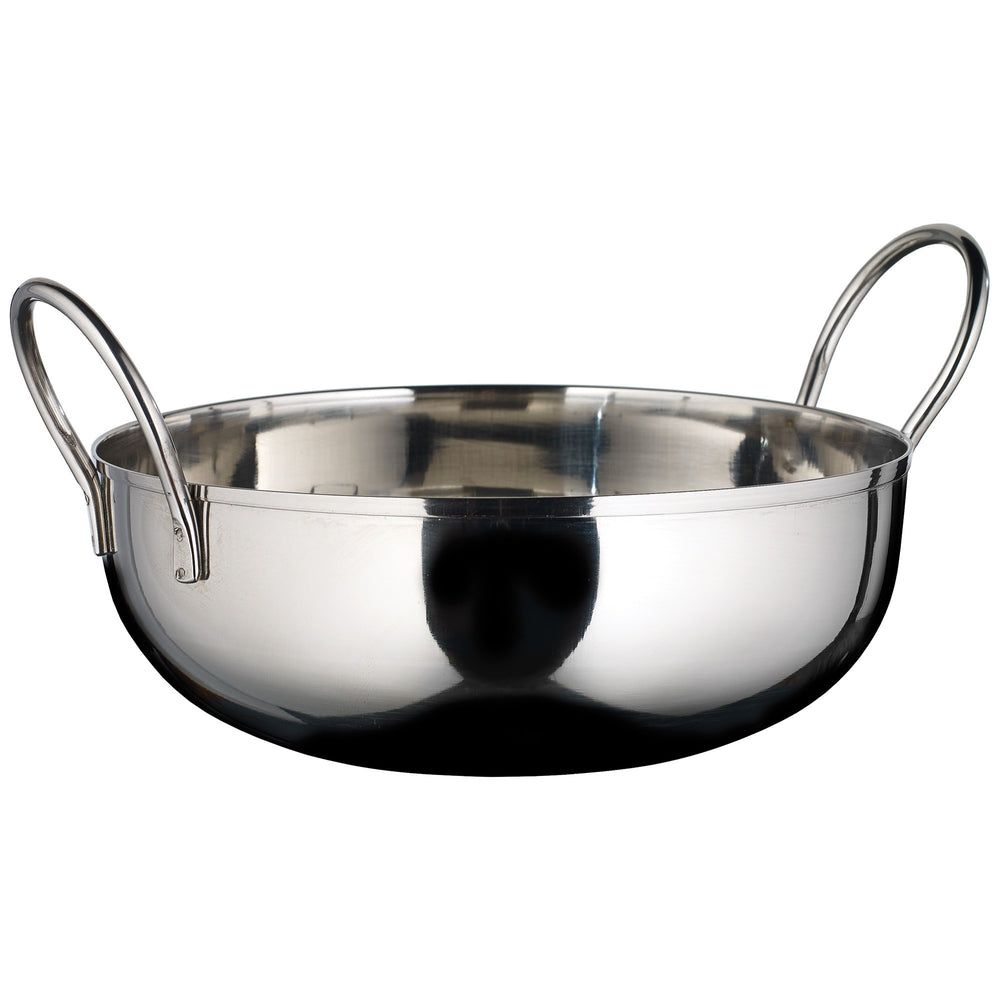 Winco Stainless Steel Mirror Finish Kady Bowl With Welded Handle, 40 Ounce Capacity -- 6 Per Case