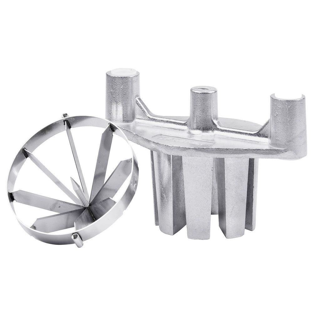Winco Stainless Steel 8-section Blade And 2 Screws Set For Fws-series Fruit Wedge Quick Slicer