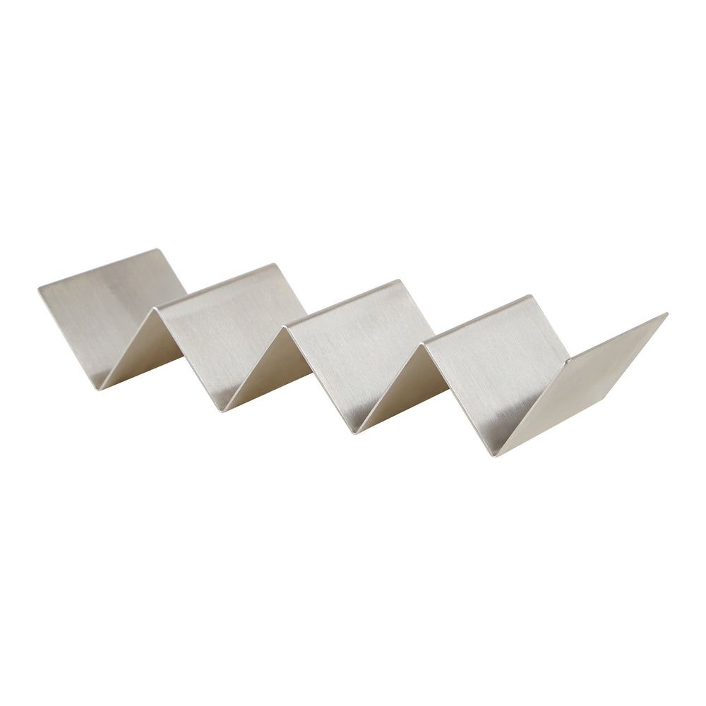 Winco Stainless Steel Brushed Finish 3-4 Slots Taco Holder -- 12 Per Case