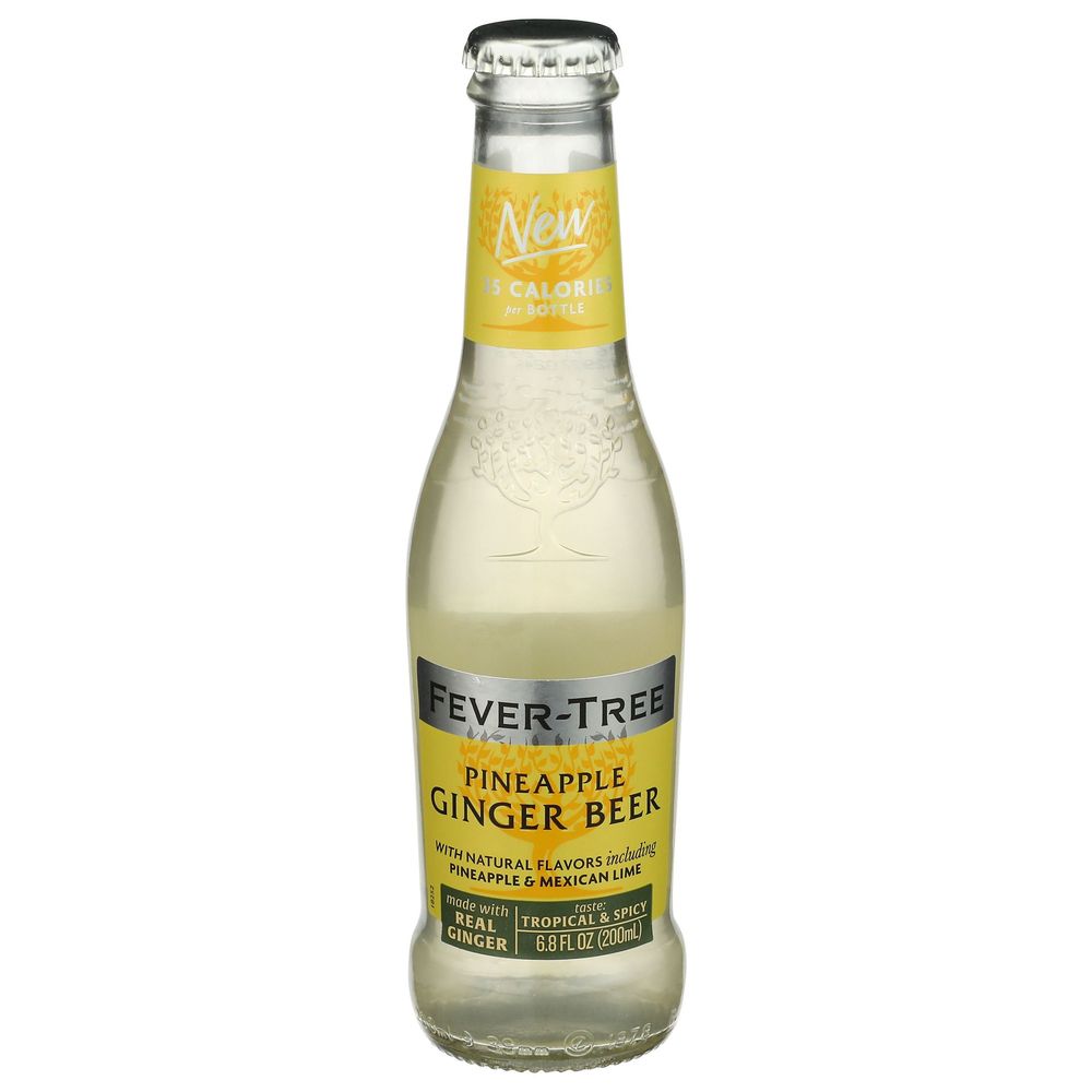 Fever Tree Pineapple Ginger Beer, 27.2 Fluid Ounce -- 6 Per Case
