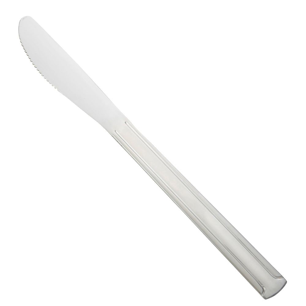 Winco Dominion 18/0 Stainless Steel Medium Weight Dinner Knife, 8 X 0.71 Inch -- 12 Per Case