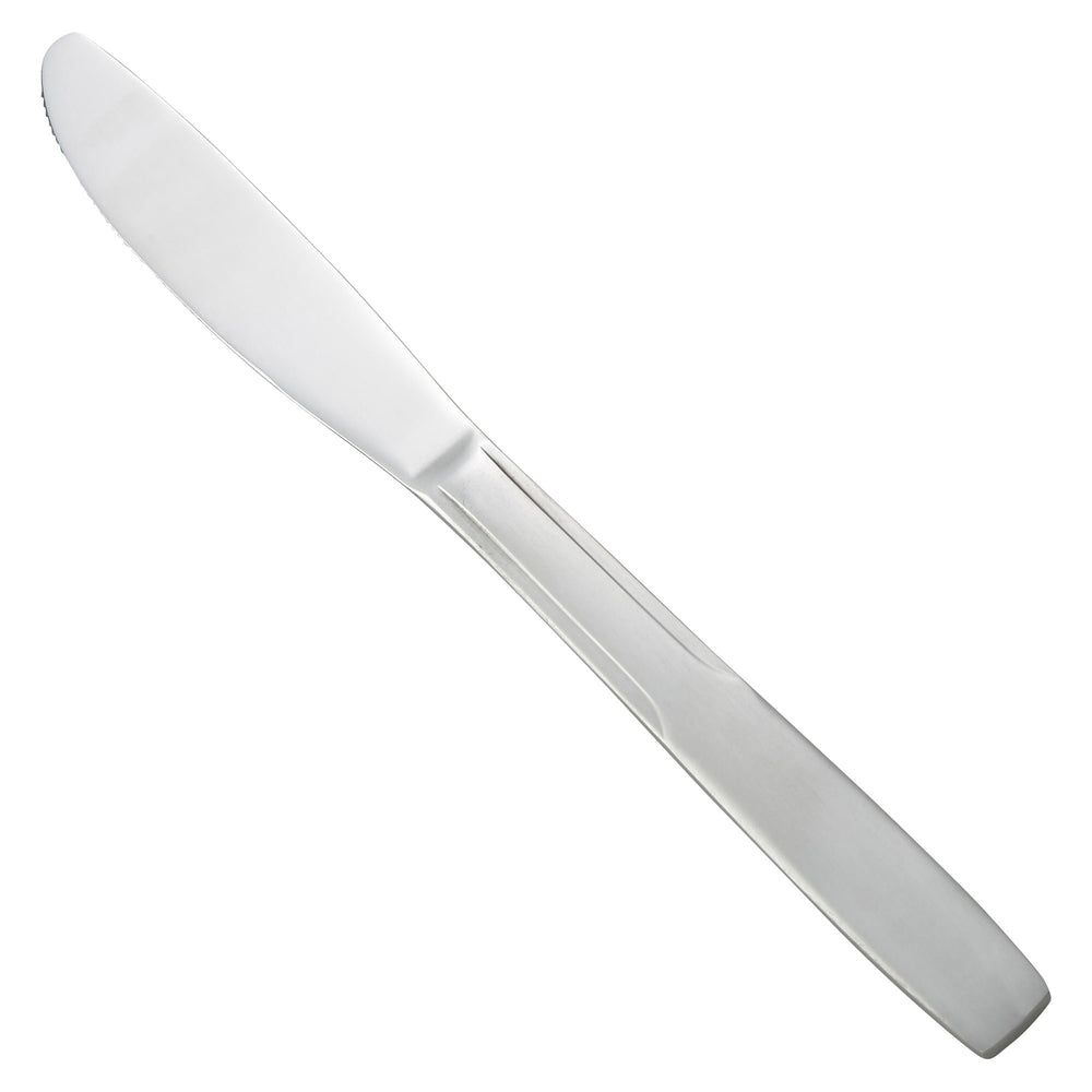 Winco Manhattan 18/0 Stainless Steel Heavy Weight Dinner Knife, 8.25 X 0.79 Inch -- 12 Per Case