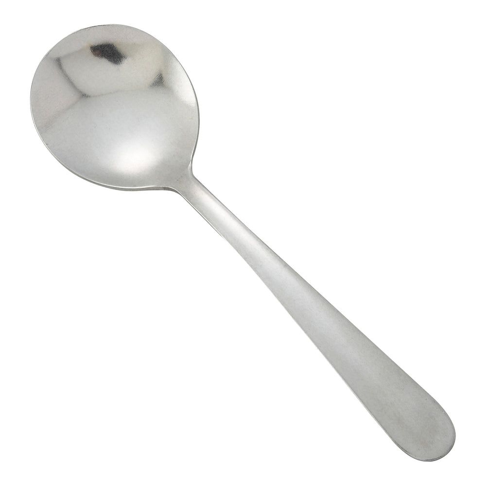 Winco Windsor 18/0 Stainless Steel Heavy Weight Bouillon Spoon, 5.88 Inch -- 12 Per Case