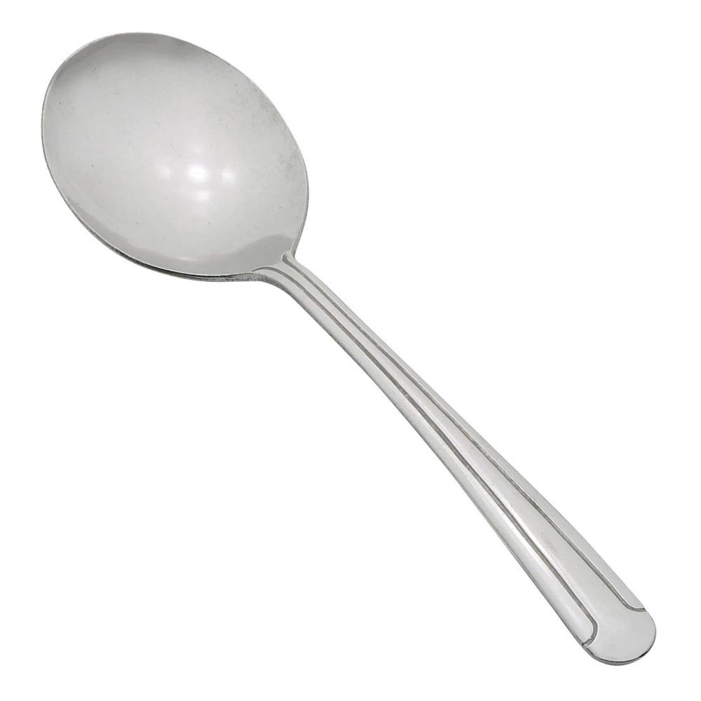 Winco Dominion 18/0 Stainless Steel Heavy Weight Bouillon Spoon, 5.88 Inch -- 12 Per Case