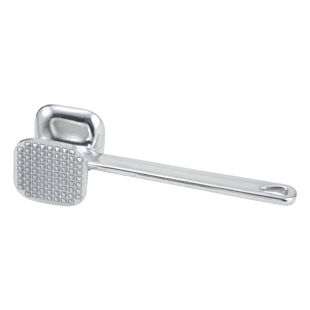 Winco Aluminum 2 Sided Meat Tenderizer, 10 1/2 Inch Length
