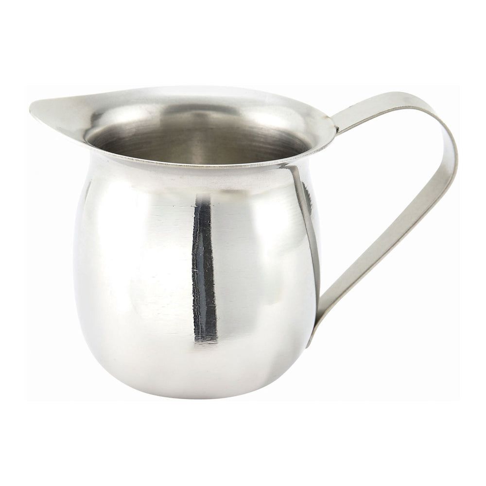 Winco Stainless Steel Tapered Spout Bell Creamer, 3 Ounce Capacity