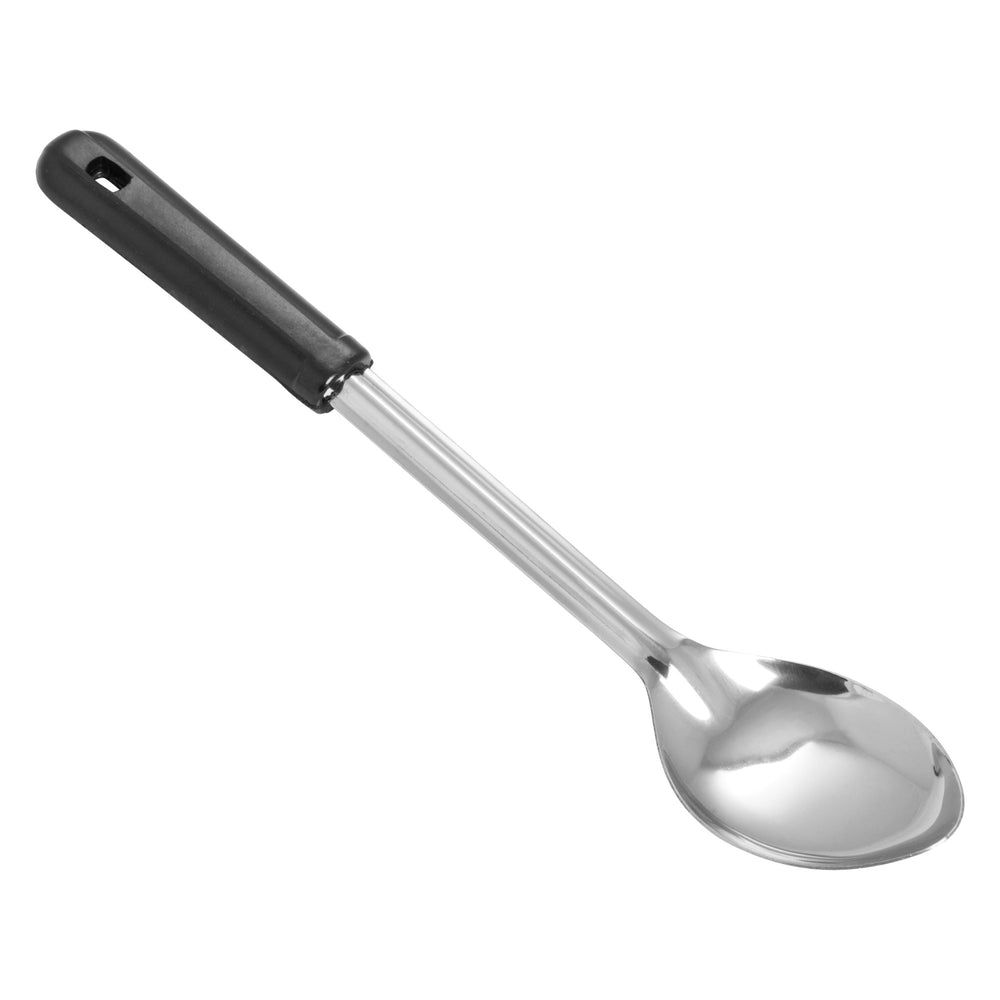 Winco Stainless Steel 1.2mm Solid Basting Spoon With Bakelite Handle, 13 Inch
