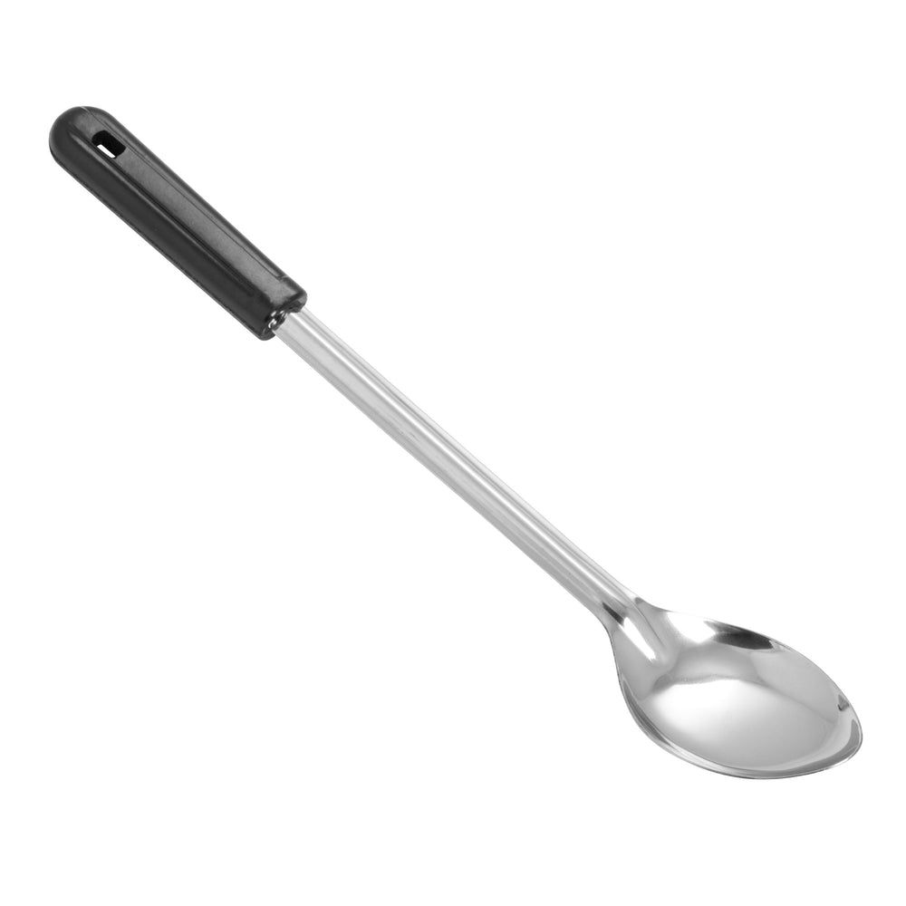Winco Stainless Steel 1.2mm Solid Basting Spoon With Bakelite Handle, 15 Inch