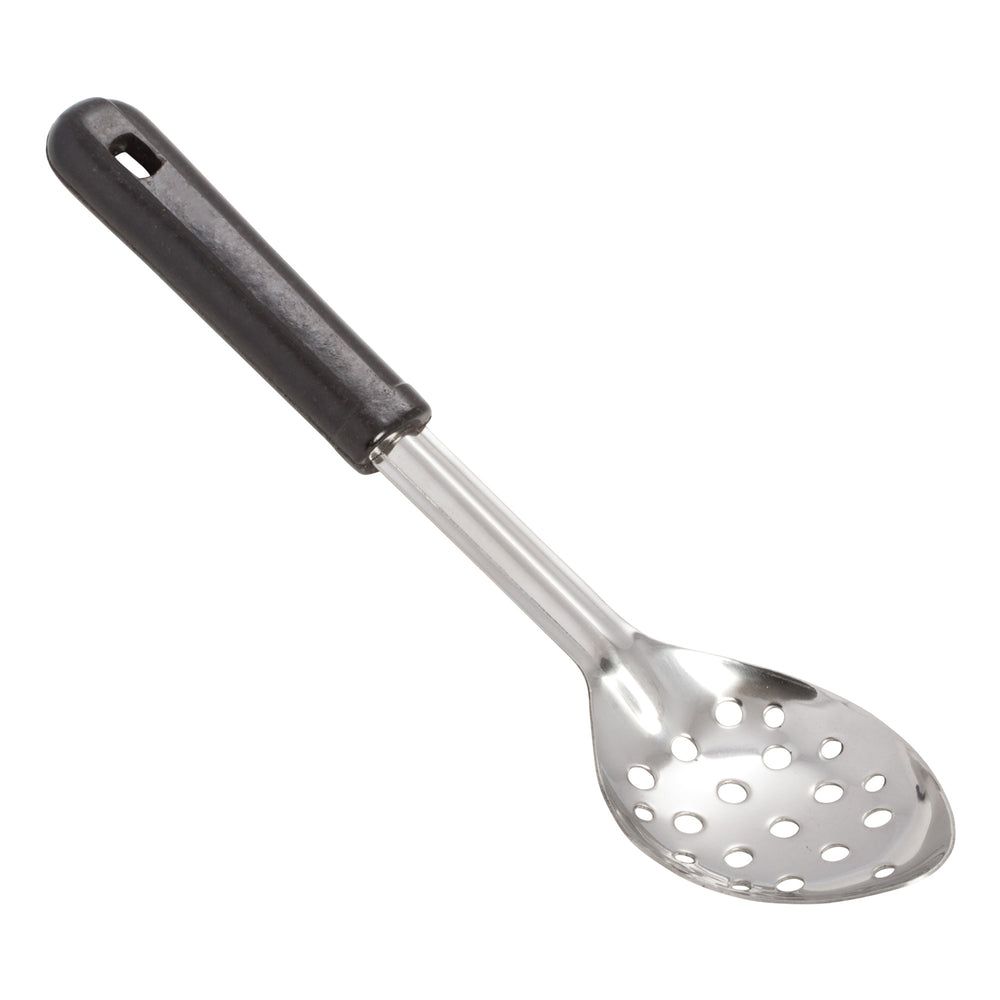 Winco Stainless Steel 1.2mm Perforated Basting Spoon With Bakelite Handle, 11 Inch