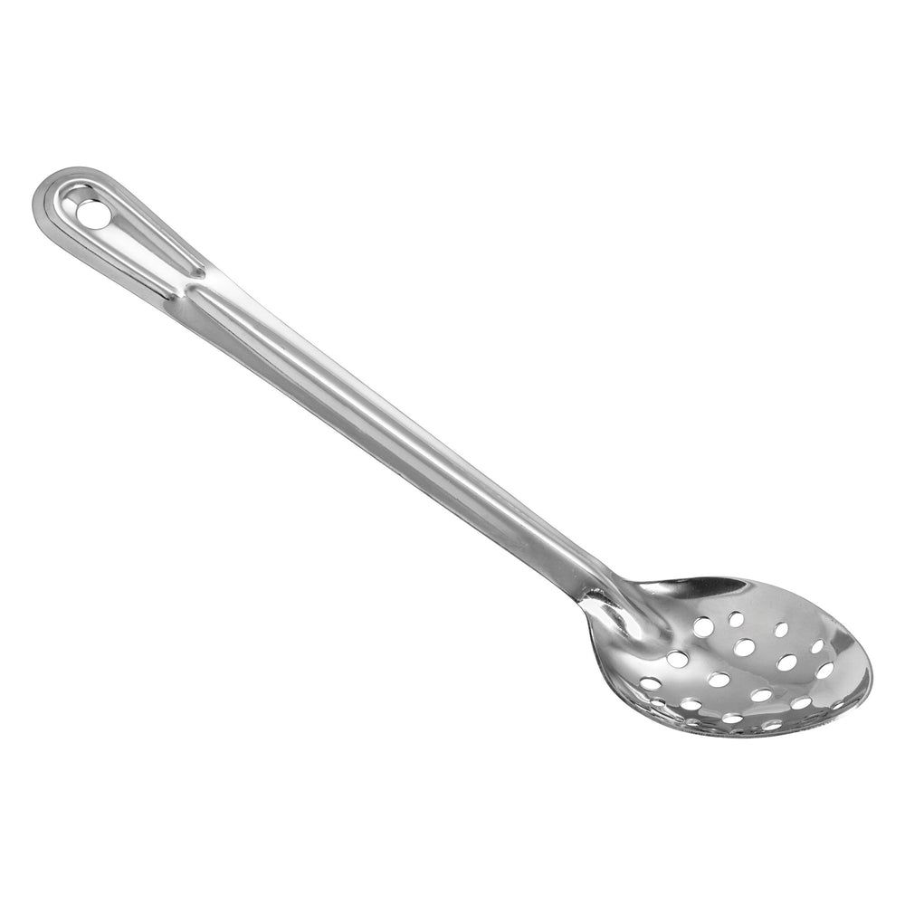 Winco Stainless Steel 1.2mm Perforated Basting Spoon, 13 Inch