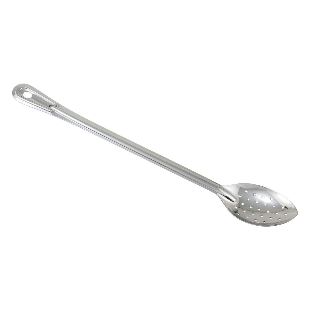 Winco Prime Heavy-duty Stainless Steel 1.5mm Perforated One Piece Basting Spoon, 18 Inch -- 12 Per Case