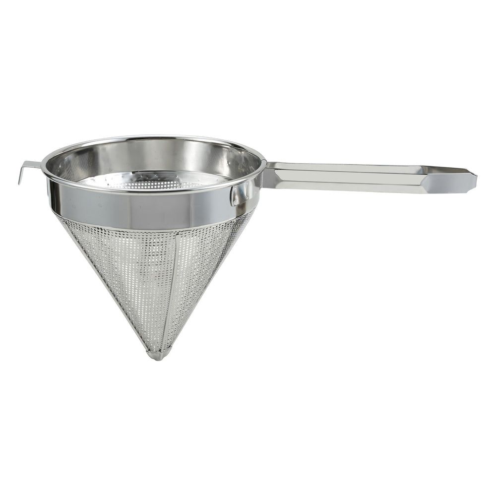 Winco 18/8 Stainless Steel V China Cap Strainer, 10 Inch