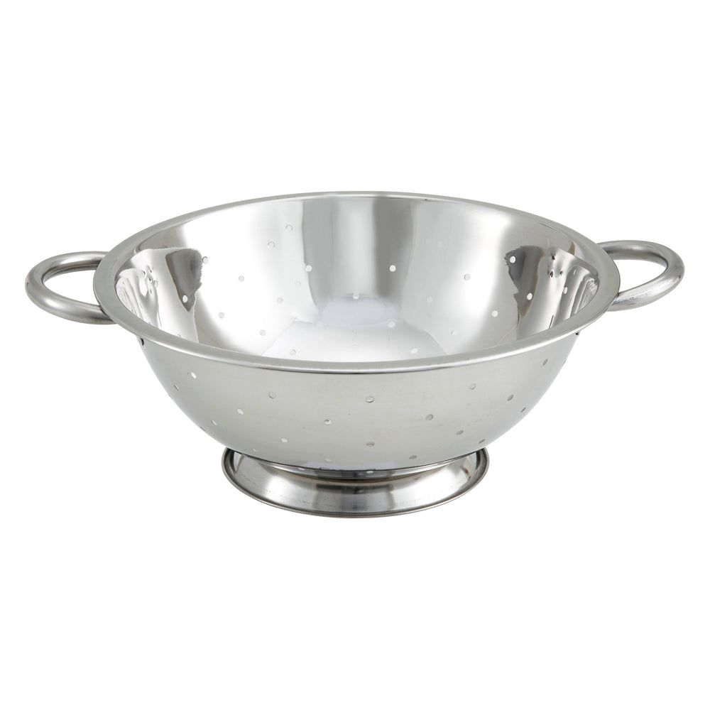 Winco Stainless Steel Colander, 3 Quart Capacity
