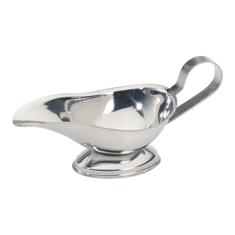 Winco Stainless Steel Gravy Boat, 3 Ounce Capacity
