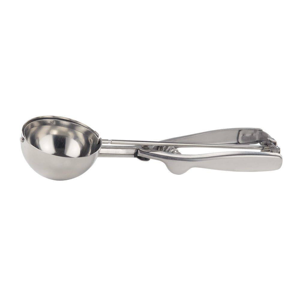 Winco Stainless Steel Size 10 Squeeze Disher/portioner, 3 3/4 Ounce Capacity