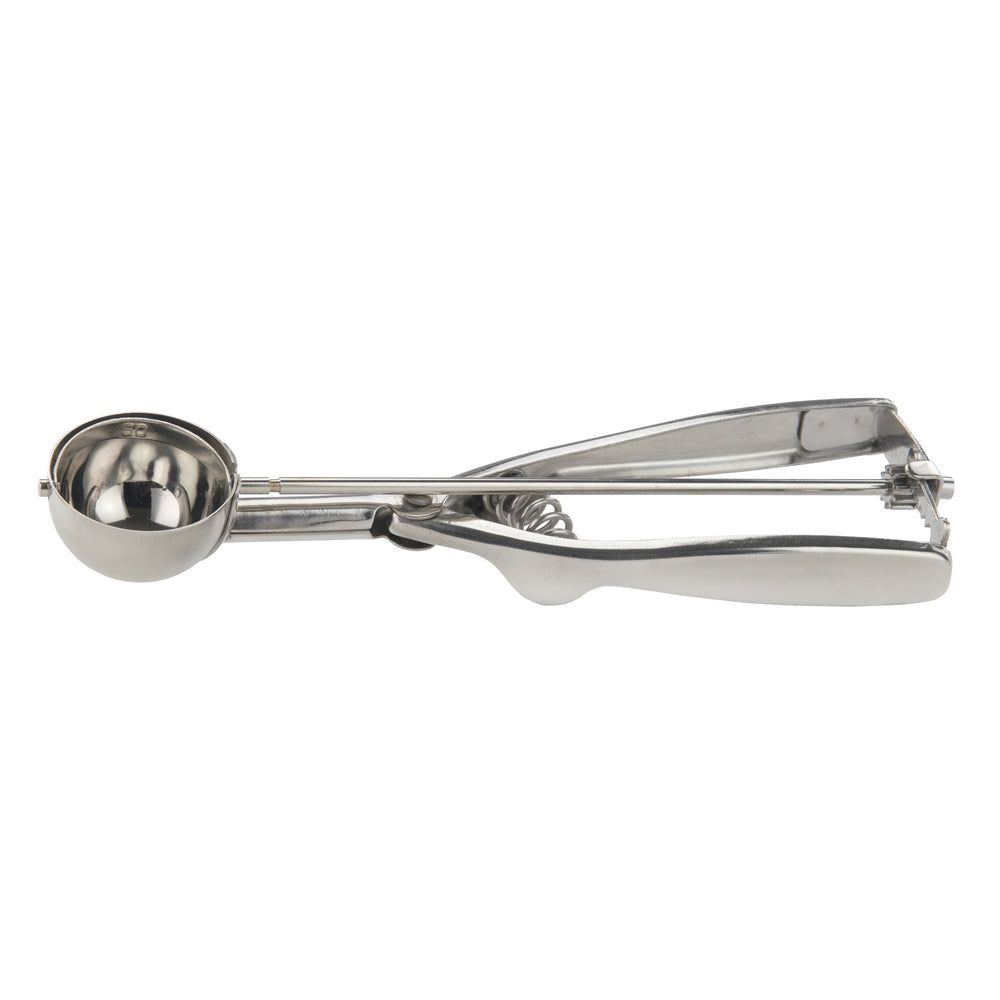 Winco Stainless Steel Size 50 Squeeze Disher/portioner, 5/8 Ounce Capacity