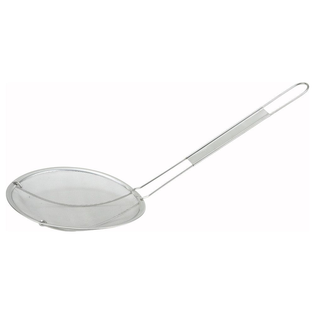 Winco Stainless Steel Single Coarse Mesh Strainer, 6 Inch