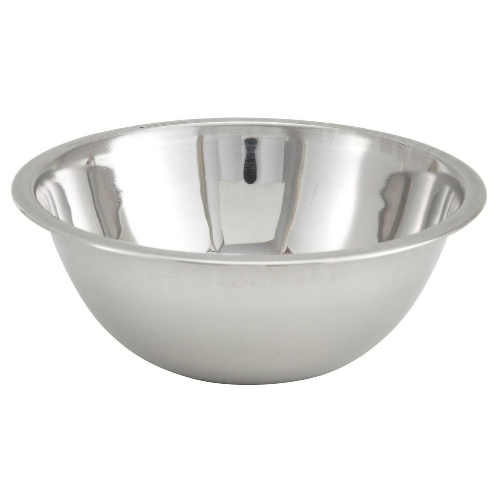 Winco Stainless Steel Economy Mixing Bowl, 13 Quart Capacity