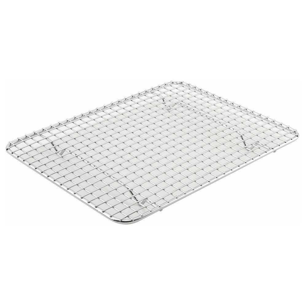 Winco Chrome Plated Wire Pan Grate For Half Size Sheet Pan, 8 X 10 Inch