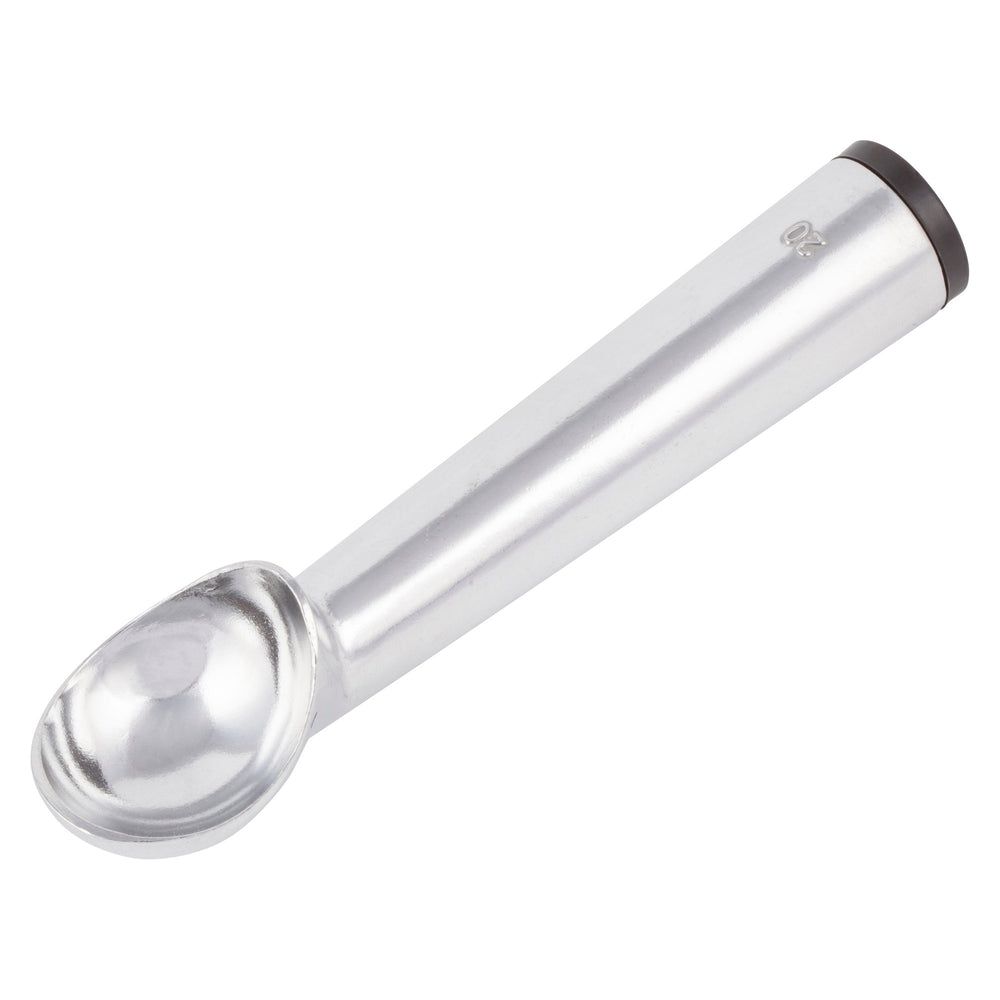 Winco Number 20 Black Finish Aluminum Self-defrosting Ice Cream Dipper, 2 Ounce Capacity