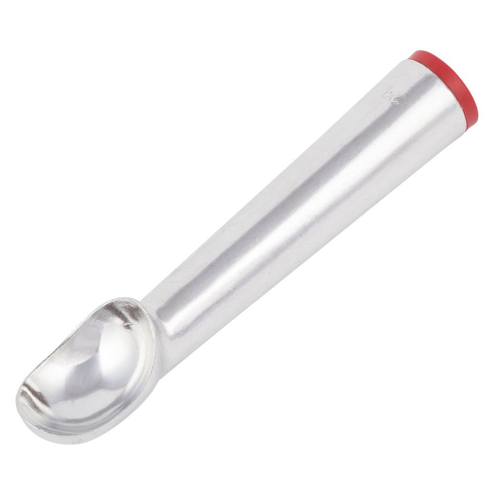 Winco Number 24 Red Finish Aluminum Self-defrosting Ice Cream Dipper, 1 1/2 Ounce Capacity