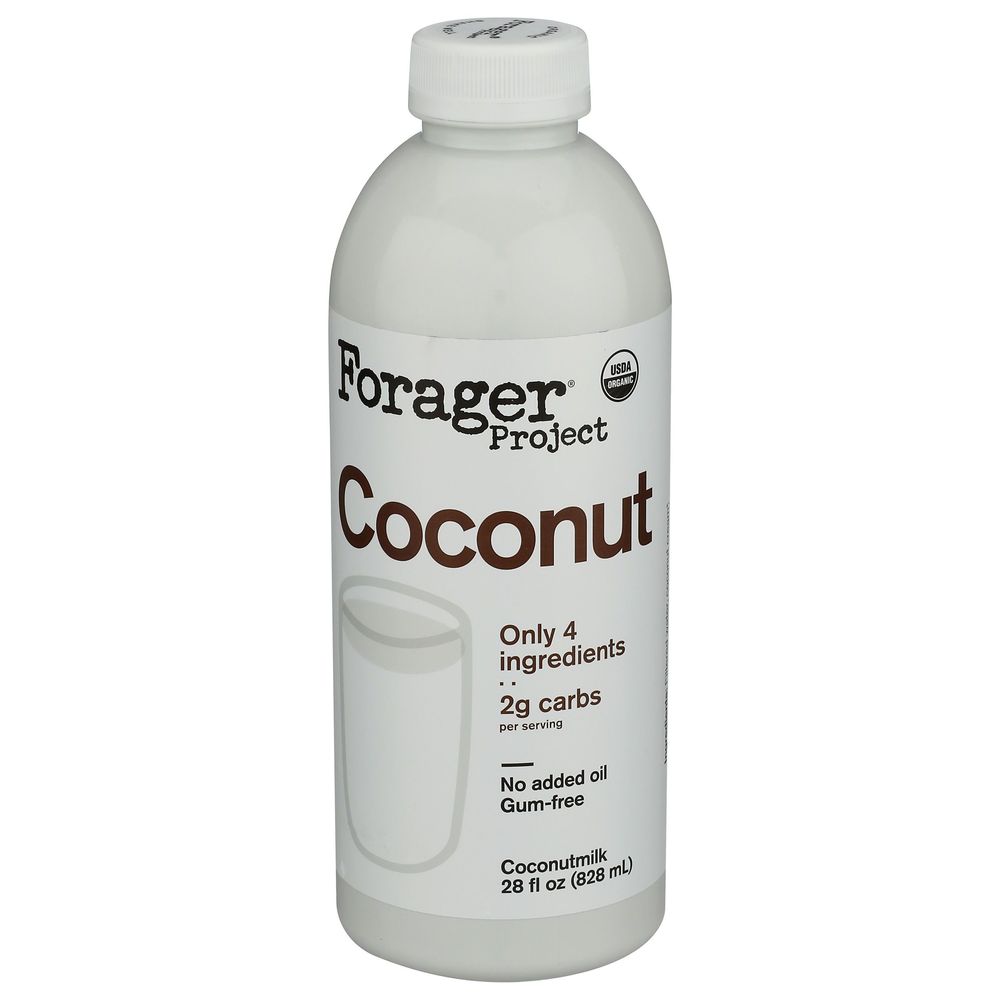 Leche De Coco Forager Project, 28 Onzas Líquidas -- 6 Por Caja