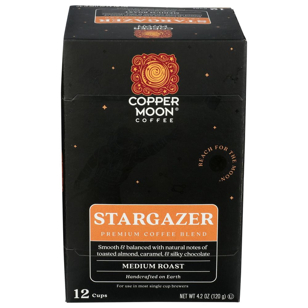 Copper Moon Stargazer Medium Roast Coffee Cup, 12 Count -- 6 Per Case