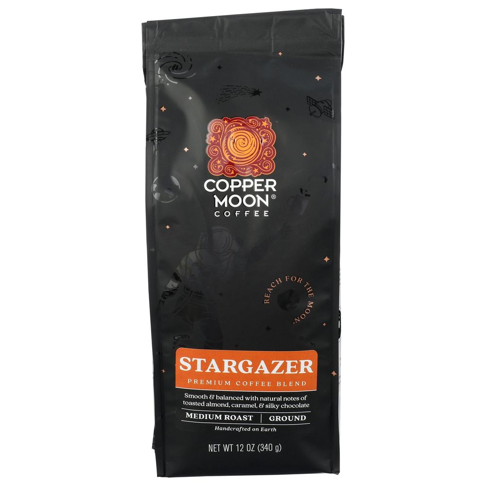 Copper Moon Stargazer Medium Roast Ground Coffee, 12 Ounce -- 6 Per Case