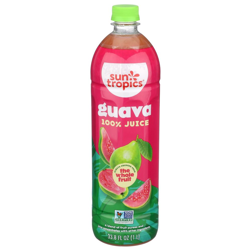 Sun Tropics 100 Percent Guava Juice, 33.8 Fluid Ounce -- 6 Per Case