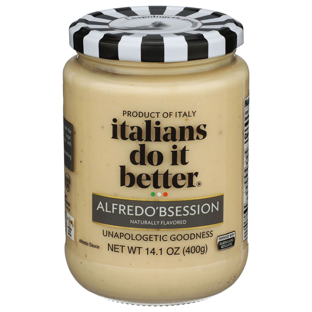 Italians Do It Better Alfredo’bsession Sauce, 14.1 Ounce -- 6 Per Case