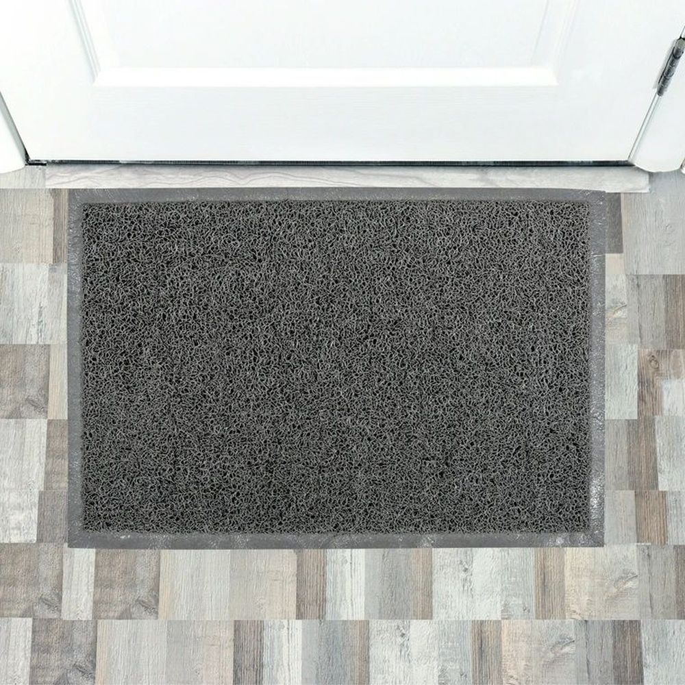 Twistermat Storm Gray Indoor Entrance Mat 16 x 24 inch