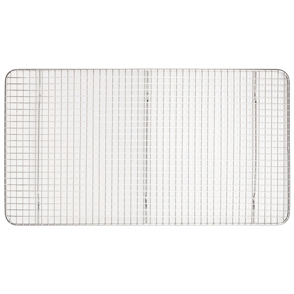 Winco 18/8 Stainless Steel Pan Grate For Full Size Steam Pan, 10 X 18 Inch -- 12 Per Case