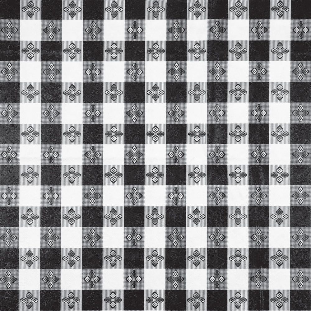 Winco Black Square Table Cloth, 52 X 52 Inch -- 12 Per Case