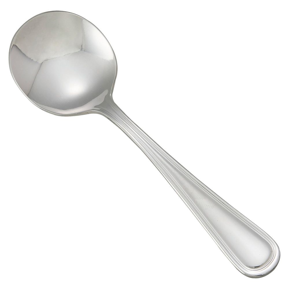 Winco Continental 18/0 Stainless Steel Extra Heavyweight Bouillon Spoon, 5.88 Inch Length -- 12 Per Case