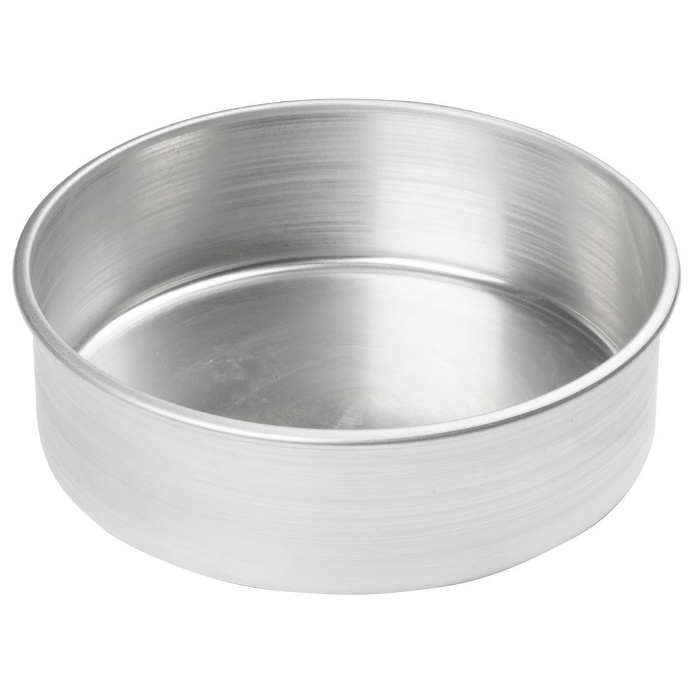 Winco Aluminum Round Layer Cake Pan, 9 X 3 Inch