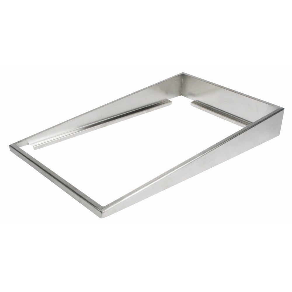 Winco Stainless Steel Angled Display Adaptor For Steam Table