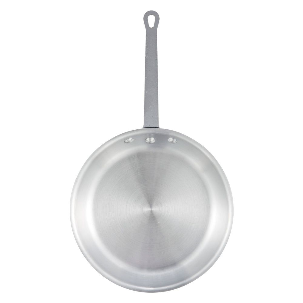 Winco Majestic 3003 Aluminum Satin Finish Fry Pan, 10 Inch