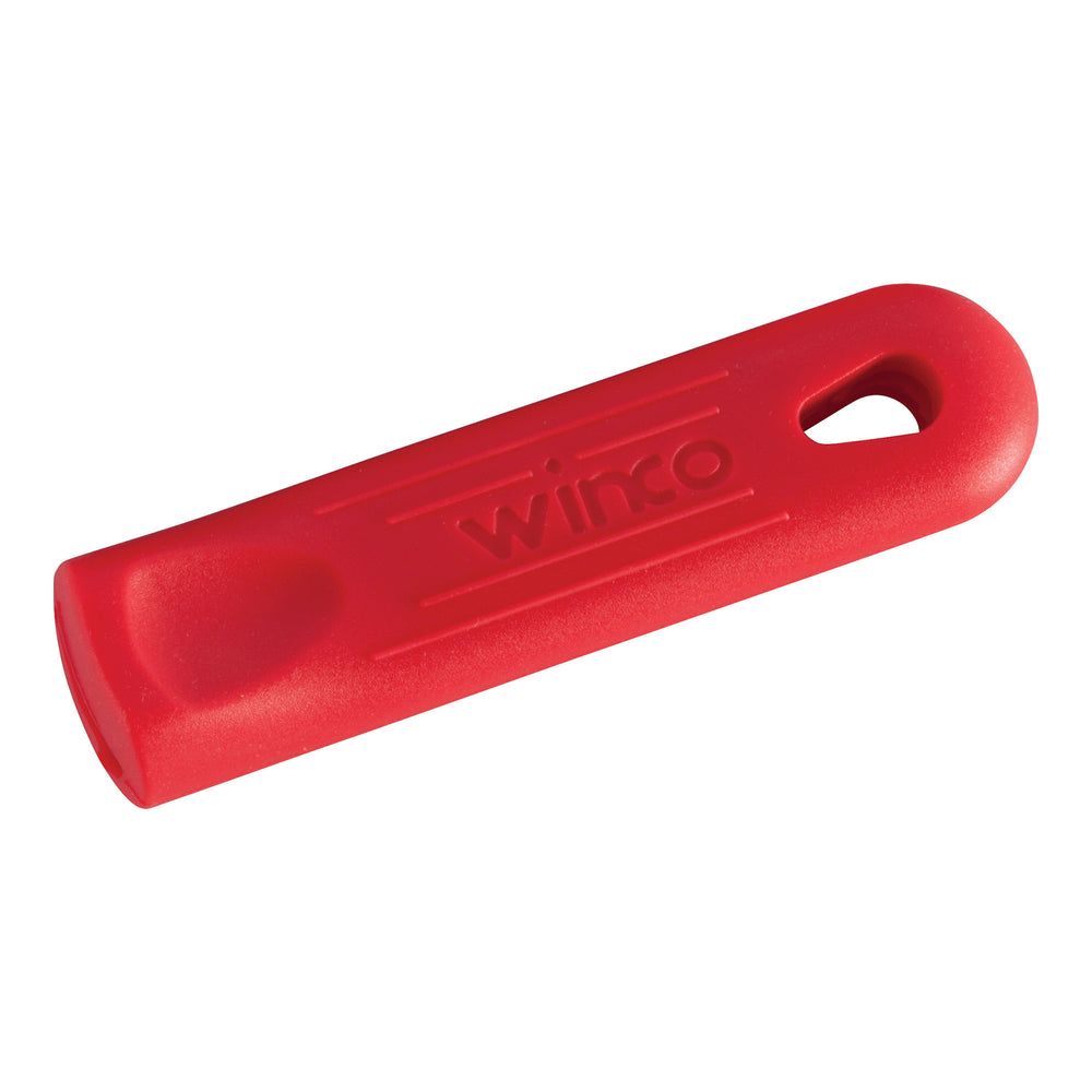 Winco Red Removable Silicone Sleeve For Fry And Sauce Pans, 1.13 X 0.75 Inch