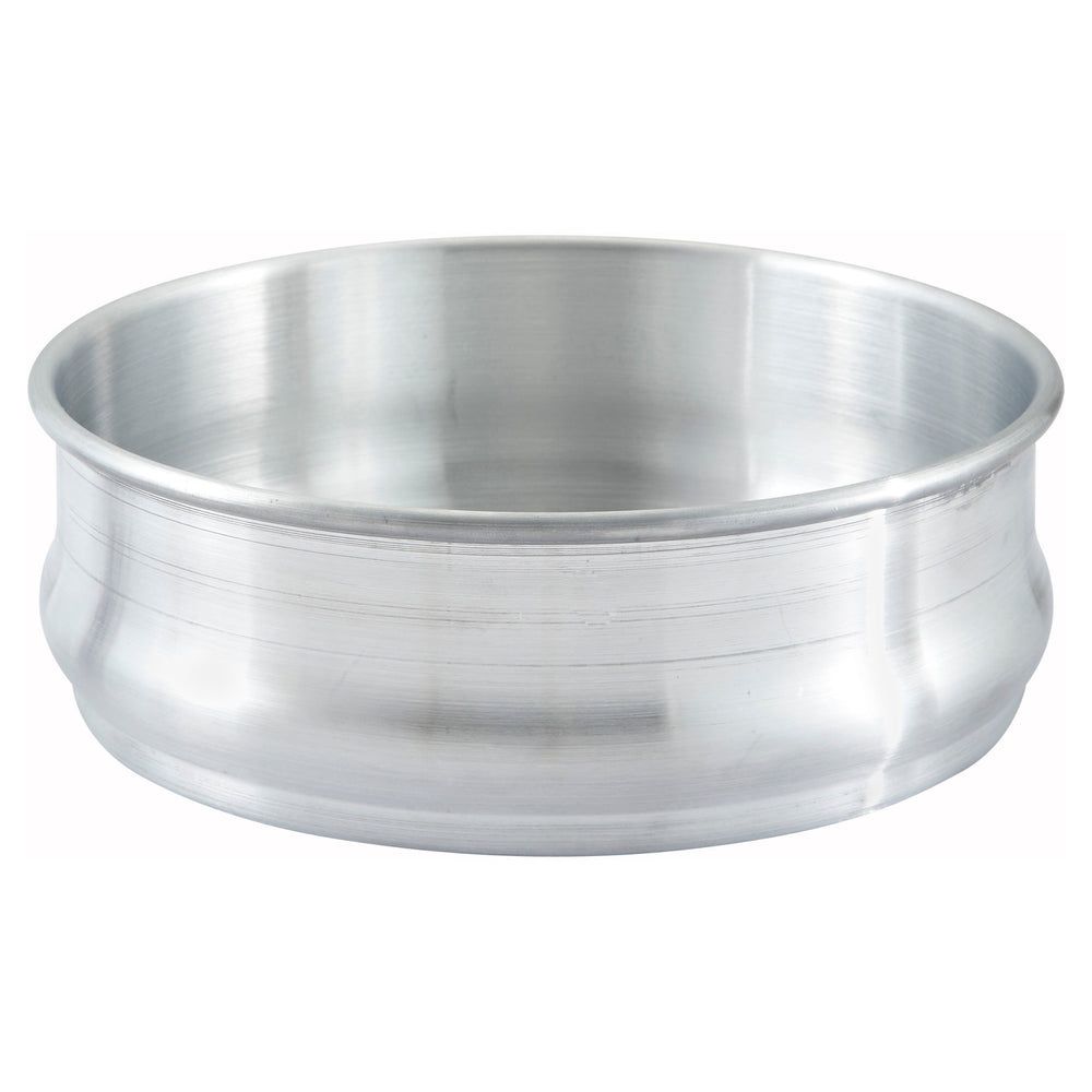 Winco Aluminum Stackable Dough Pan, 96 Ounce Capacity
