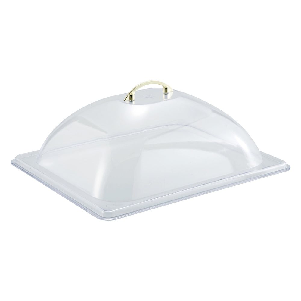 Winco Polycarbonate Dome Cover For Half-size Pan, 13 1/2 X 11 Inch